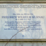 Gedenktafel Murnau, Berlin